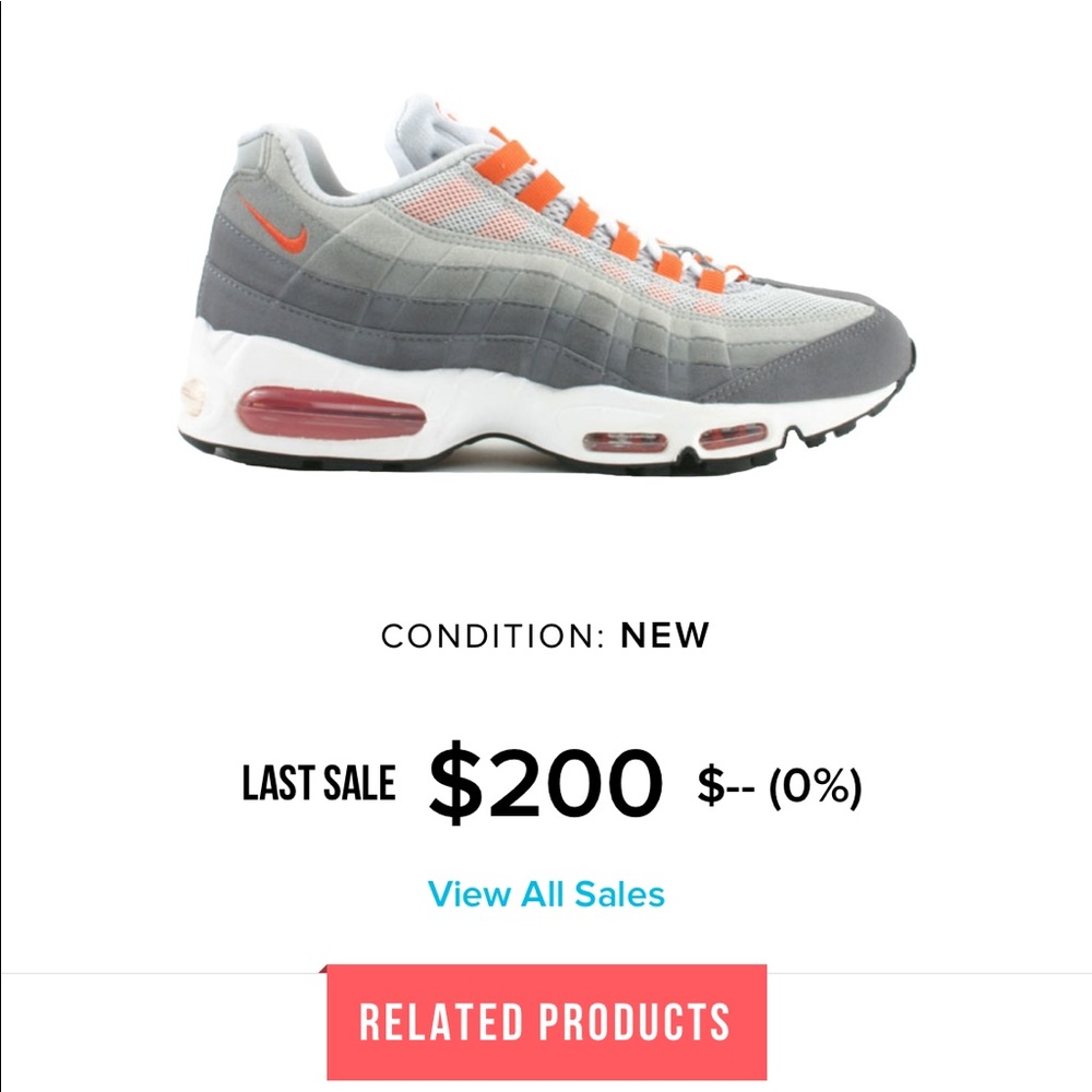 Vintage Nike AirMax 95 (read description!)